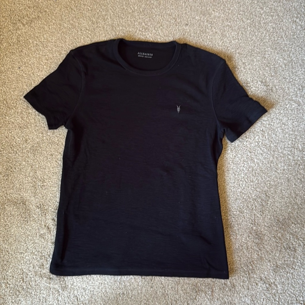 Allsaints black shirt size medium